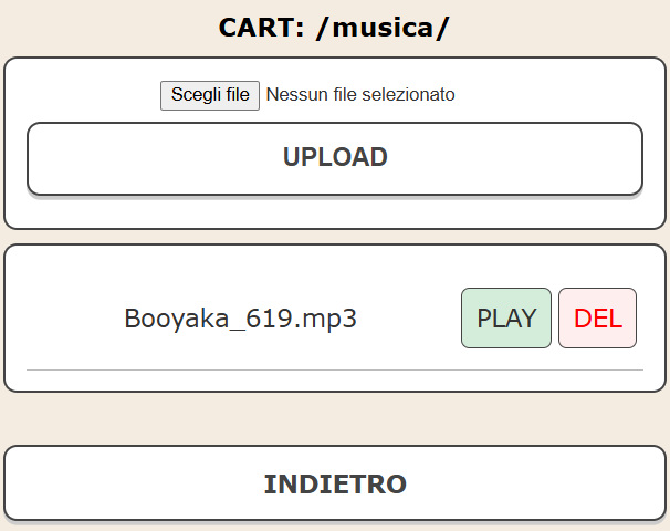 Upload MP3