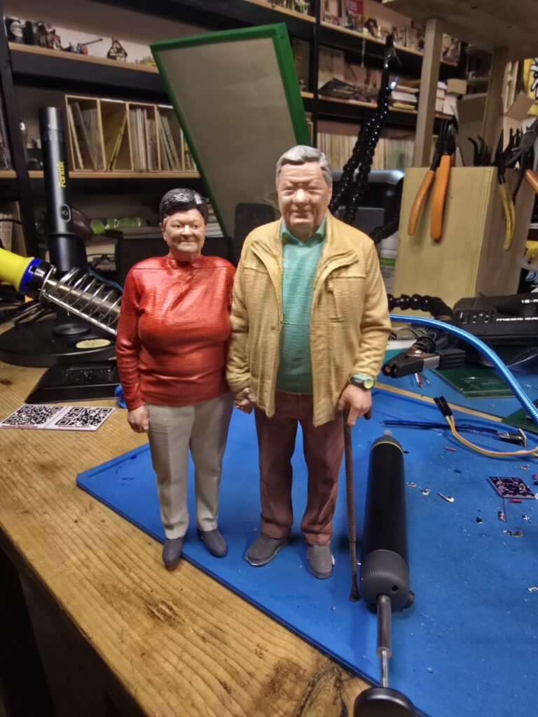 Diorama Personalizzato Nozze d’Oro | Teca Smart 3D