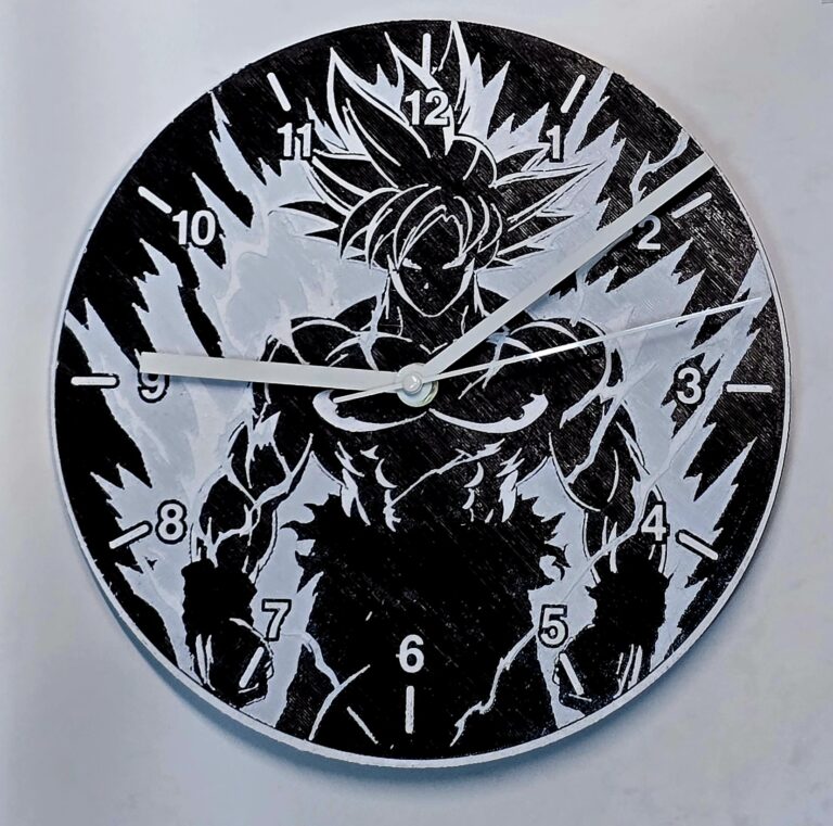 Orologio 3D – Goku (Dragon Ball)