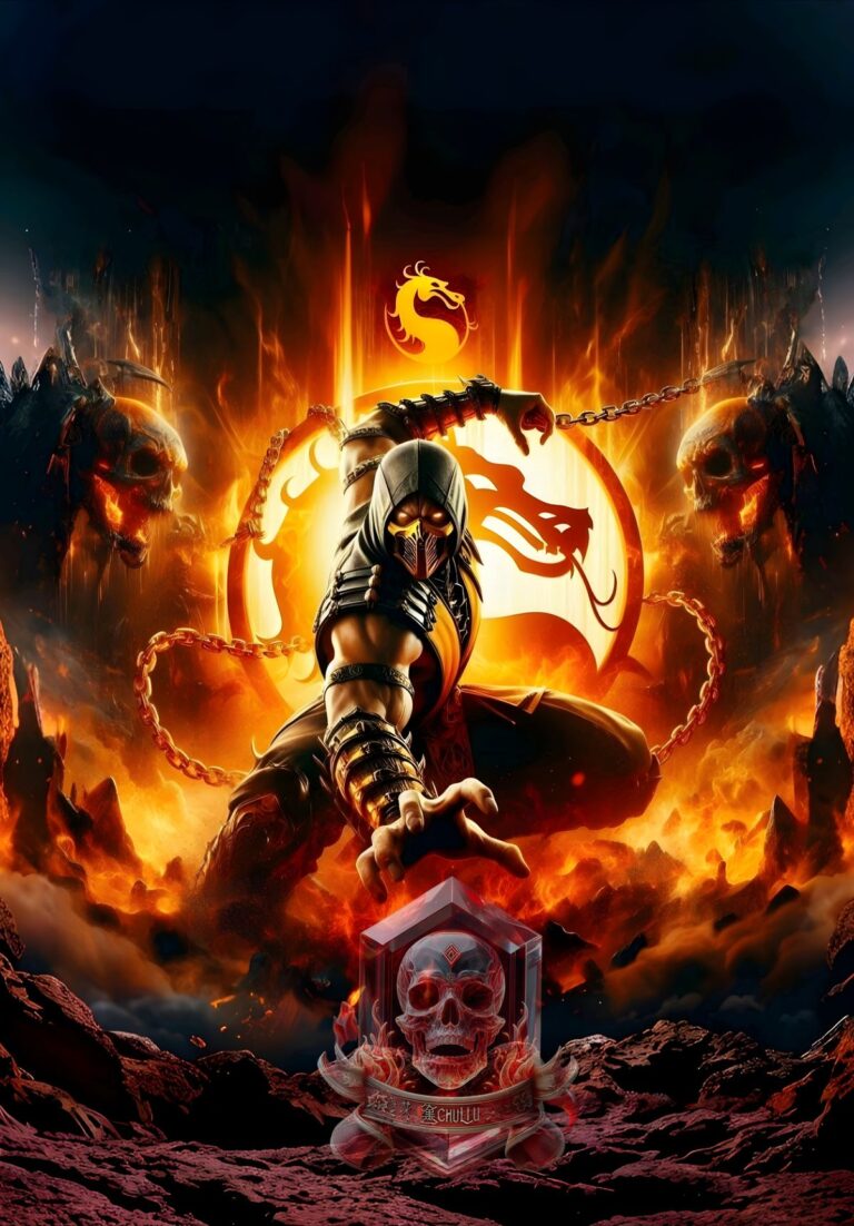 Scorpion (Mortal Kombat) | Diorama Smart 3D Interattivo