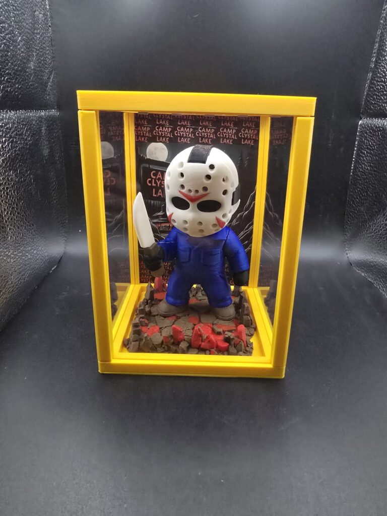 Diorama Mini 3D – Fan Art ispirata a Jason Voorhees