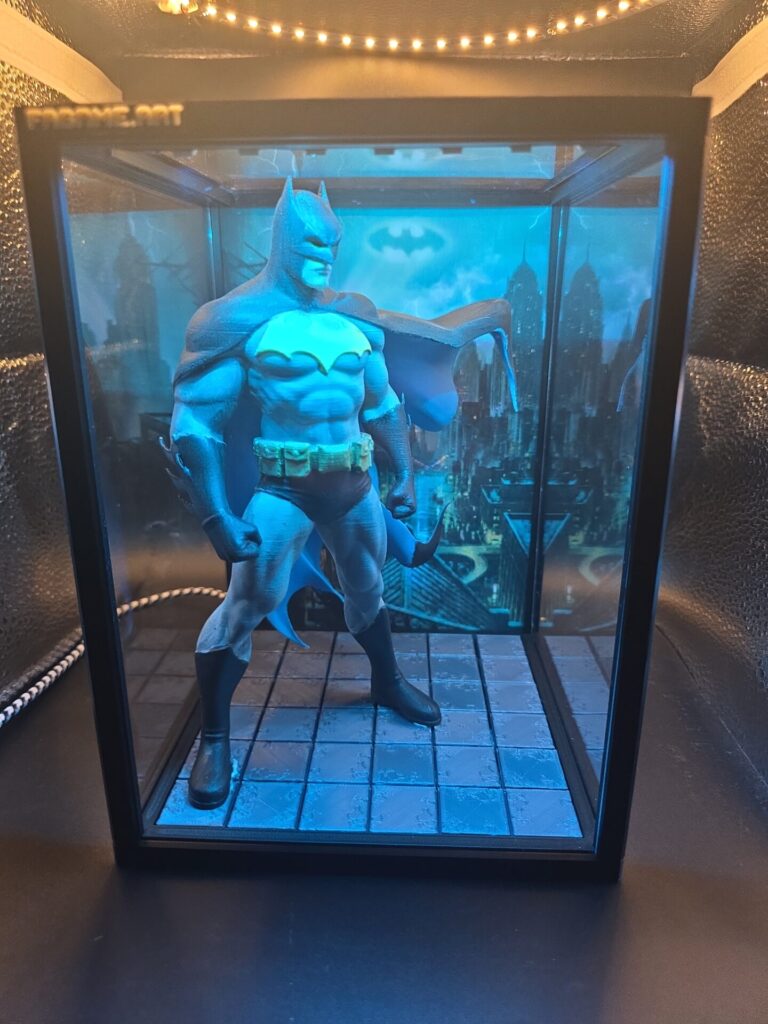 Lampada Smart Diorama 3D – Fan Art Batman